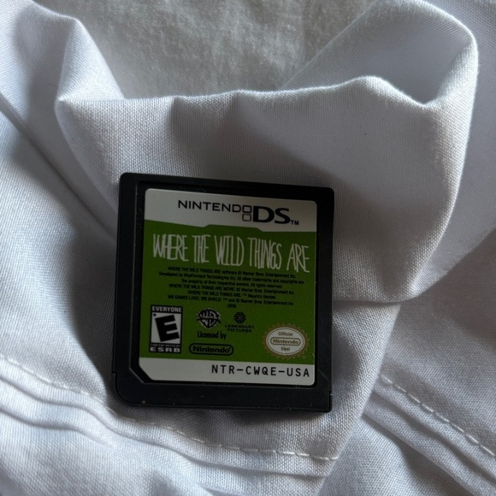 Nintendo DS Where the Wild Things Are Cartridge Only